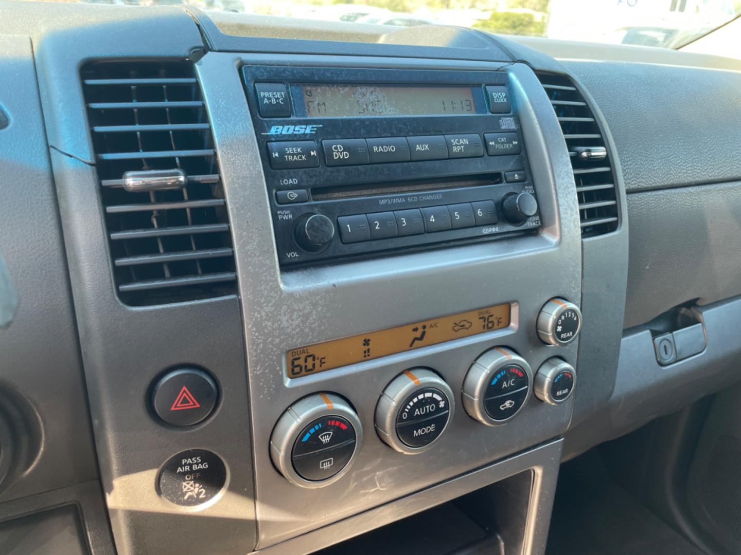 2007 BLACK NISSAN PATHFINDER S (5N1AR18U97C) with an 4.0L engine, Automatic transmission, located at 5103 Dorchester Rd., Charleston, SC, 29418-5607, (843) 767-1122, 36.245171, -115.228050 - Spacious interior with Sunroof, Bose Stereo with 6-Disc CD/AUX, Dual Climate Control, Rear Climate Control, Power Everything (windows, locks, seat, mirrors), Keyless Entry, Tow Package, Alloy Wheels. Local Trade-in!! 198k miles Located at New Life Auto Sales! 2023 WINNER for Post & Courier's Charle - Photo#19